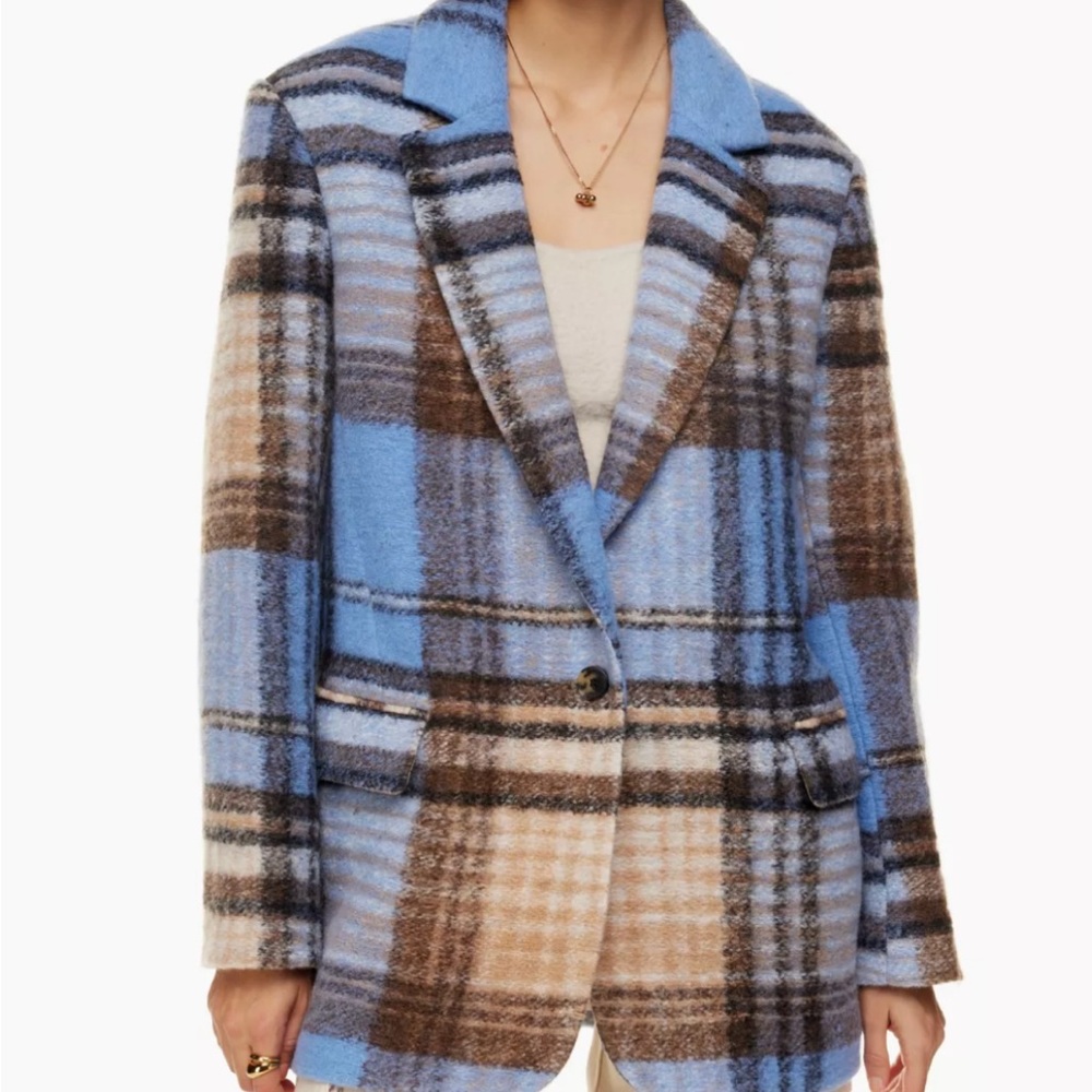 Aritzia oversized wool blazer